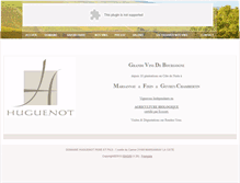 Tablet Screenshot of domainehuguenot.com